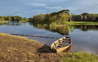 Side channel of the Rio Negro