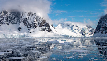 Lemaire Channel on the Antarctic Peninsula
