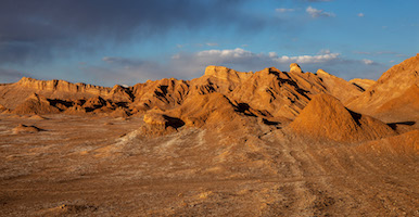 Sunset at Valle de Luna
